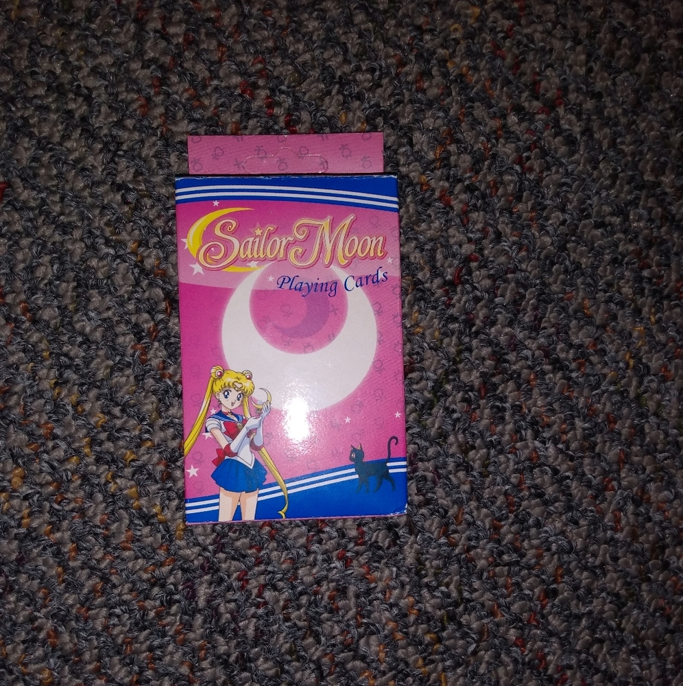 Sailor moon playing cards